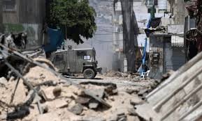 عدوان الاحتلال على مدينة جنين ومخيمها يدخل يومه الـ107: هدم 600 منزل ونزوح 22 ألف وتواصل عمليات التجريف والتدمير