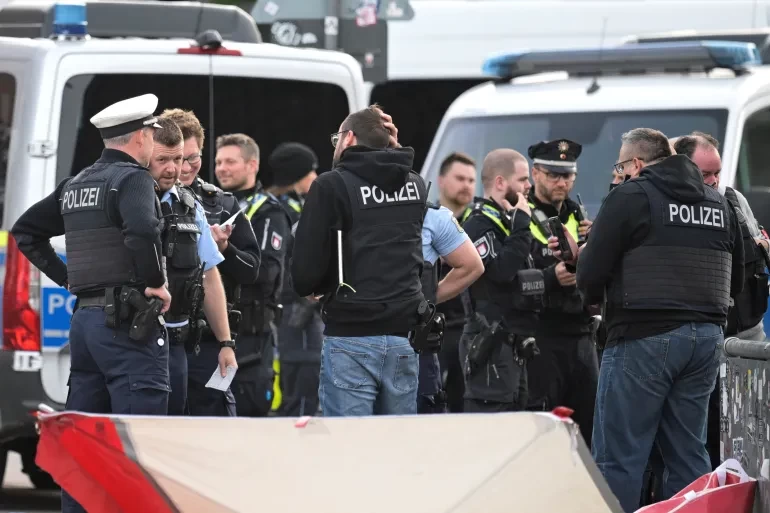 18 مصابا بهجوم نفذته امرأة في هامبورغ