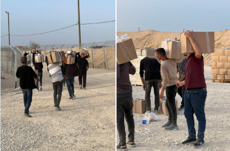 مؤسسة إغاثة غزة تبدأ توزيع المساعدات الغذائية في القطاع