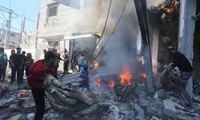 استشهاد أربعة أطفال وإصابة آخرين في قصف للاحتلال على مخيم جباليا