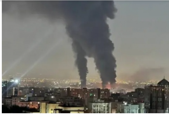 غارات إسرائيلية جديدة على تبريز وكرمانشاه وخرم آباد