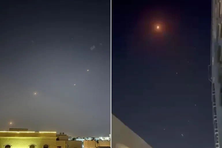 إيران تقصف قاعدة العديد الأميركية في قطر والدفاعات تعترض الصواريخ