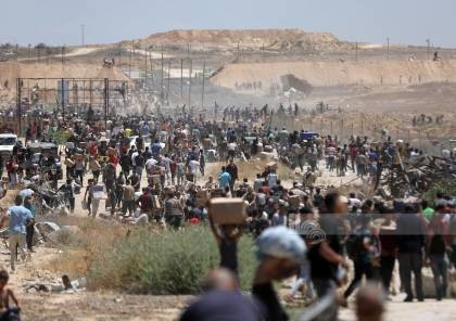 صندوق الإغاثة الأمريكي يعلن افتتاح نقطة توزيع شمال غزة