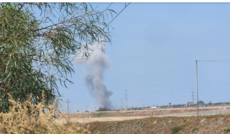 استهداف محطة كهرباء قرب أسدود برشقة صاروخية من ايران