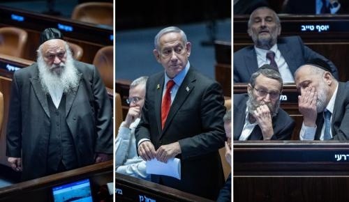 "ديجل هتوراه" ينسحب من الحكومة - درعي قد يحسم مصير نتنياهو