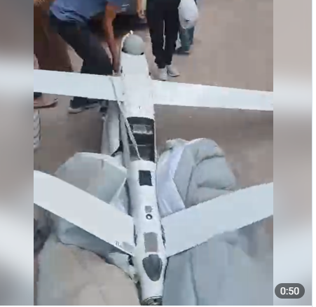 سقوط طائرة استطلاع إسرائيلية بمدينة غزة