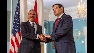 وزير الخارجية المصري في واشنطن: نزع سلاح حماس مقابل دولة فلسطينية