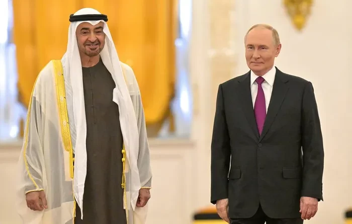 تعزيز جسور التعاون.. تفاصيل مباحثات بوتين ومحمد بن زايد في الكرملين