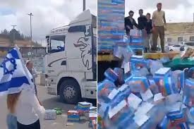 الأردن: المستوطنون يمنعون شاحنات المساعدات من الوصول إلى غزة