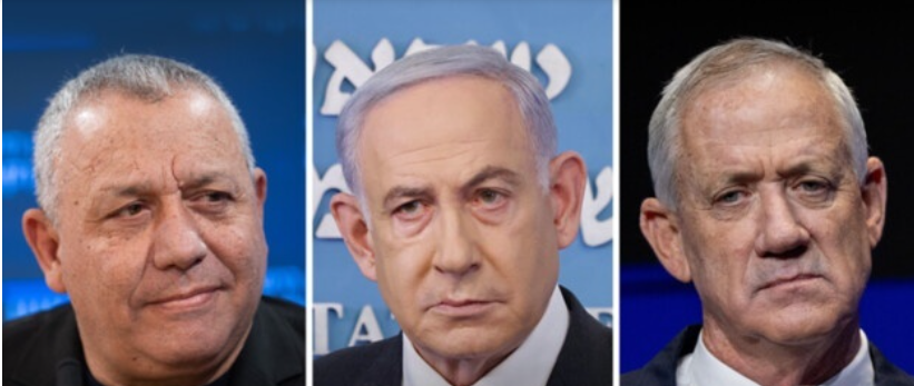 استطلاع: خروج غانتس وصعود أيزنكوت وبنيت وخوف اليهود من السفر للخارج