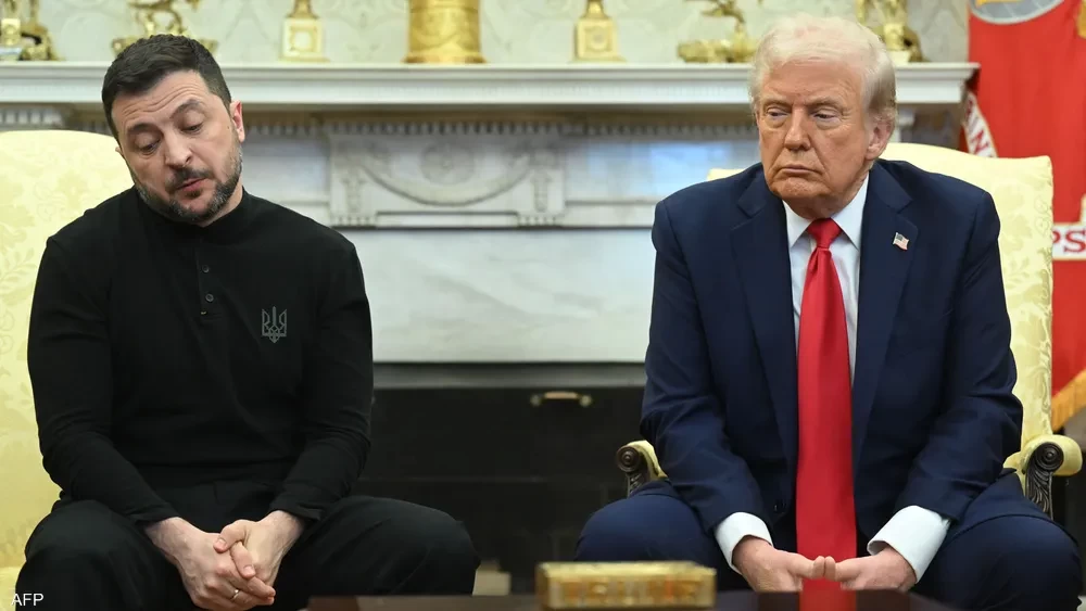 ترامب يبعث رسالة إلى زيلينسكي بمناسبة يوم استقلال أوكرانيا