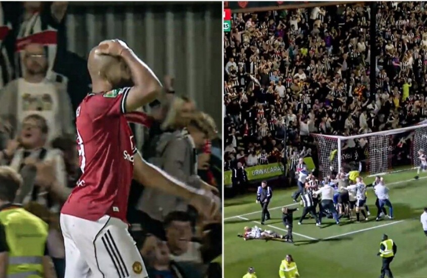 صدمة تاريخية.. مانشستر يونايتد يسقط أمام فريق من الدرجة الرابعة