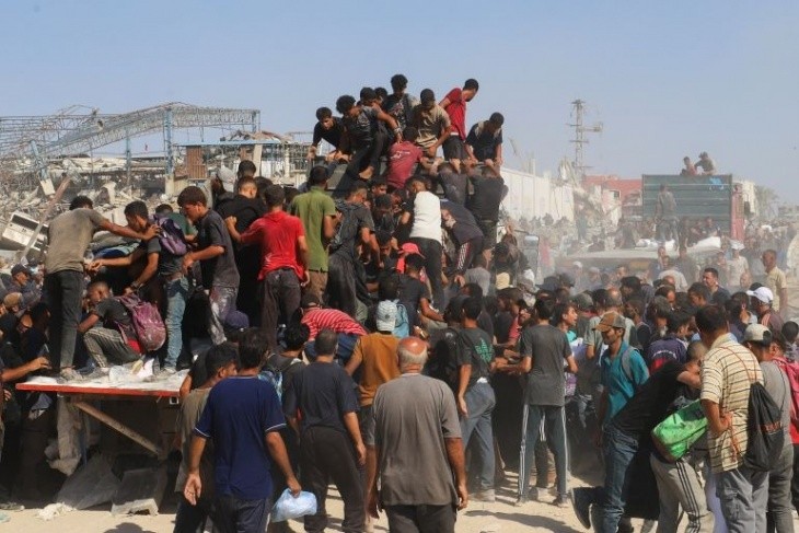 حكومي غزة: الاحتلال سمح بإدخال 14% فقط من المساعدات المطلوبة