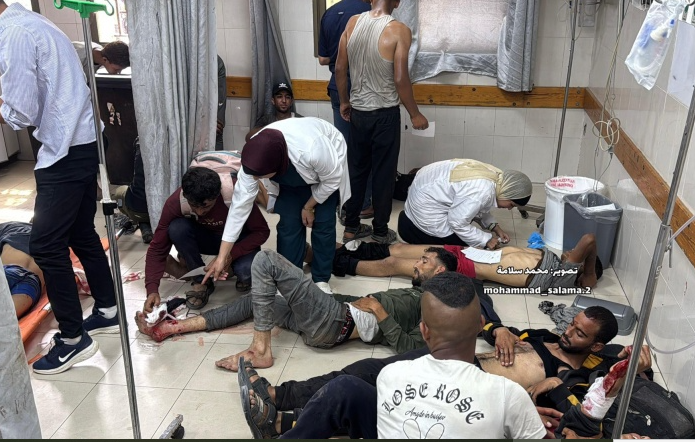 الصحة بغزة: المشافي تغرق في بحر الإصابات.. وأعداد المرضى تفوق القدرة الاستيعابية