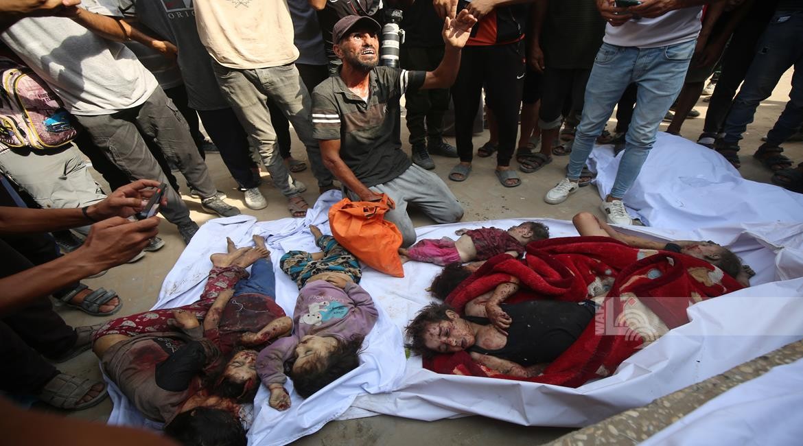 12 شهيدا بينهم أطفال في قصف الاحتلال خيام النازحين ومنتظري المساعدات