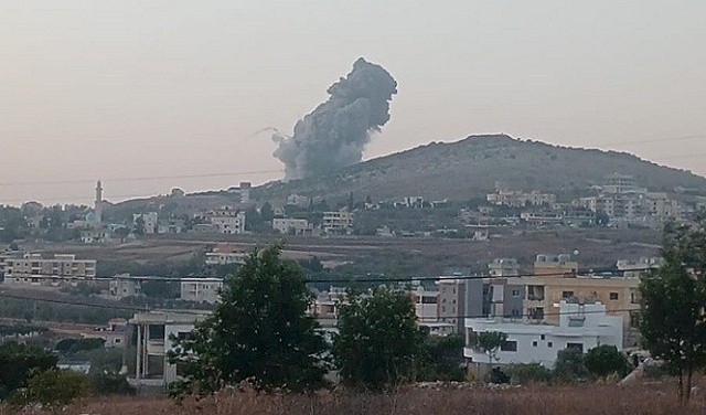 جيش الاحتلال يشن سلسلة غارات على جنوب لبنان