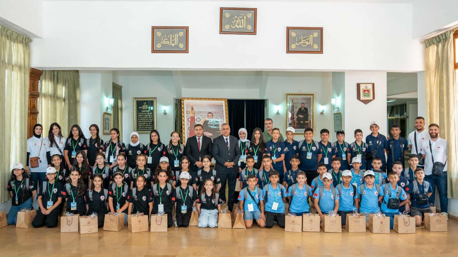 شفشاون.. محطة مهمة في برنامج المخيم الصيفي لأطفال القدس