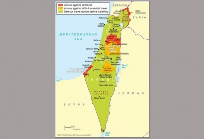 بعد اعترافها بها.. بريطانيا تدرج فلسطين على خرائطها الرسمية لأول مرة