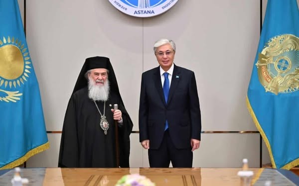 البطريرك ثيوفيلوس الثالث في كازاخستان: الحوار والتعاون بين الأديان طريق مقدس إلى السلام