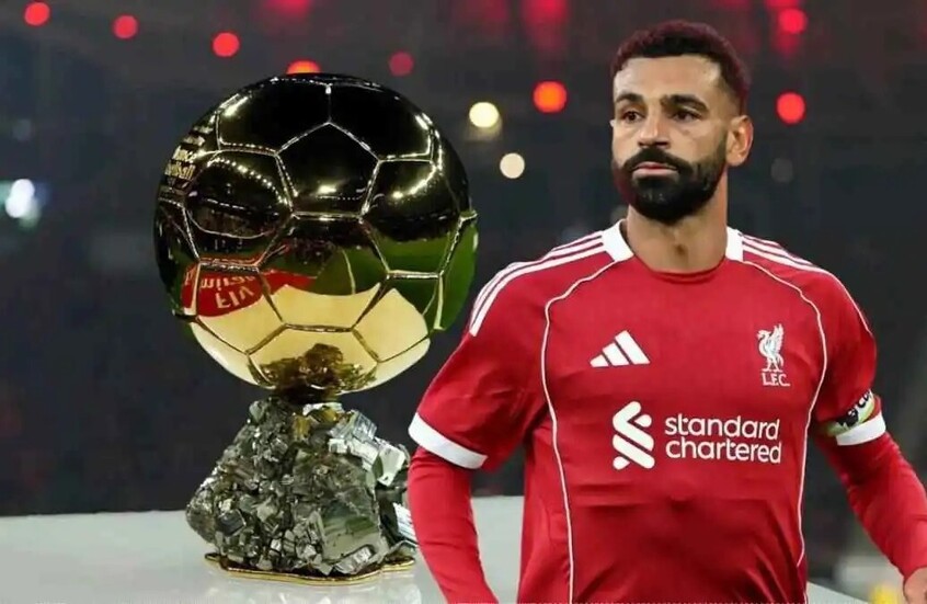 "رقم مفاجئ".. عدد النقاط التي حصل عليها محمد صلاح في سباق الكرة الذهبية 2025