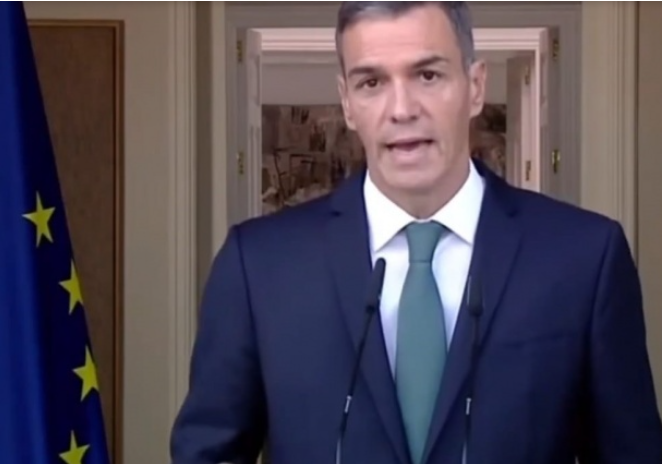 رئيس الوزراء الإسباني: ليس لدينا قنابل ذرية لإيقاف العدوان الإسرائيلي على فلسطين