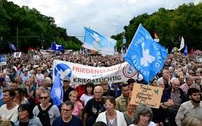 آلاف المتظاهرين في برلين يطالبون بوقف الإبادة الجماعية في غزة