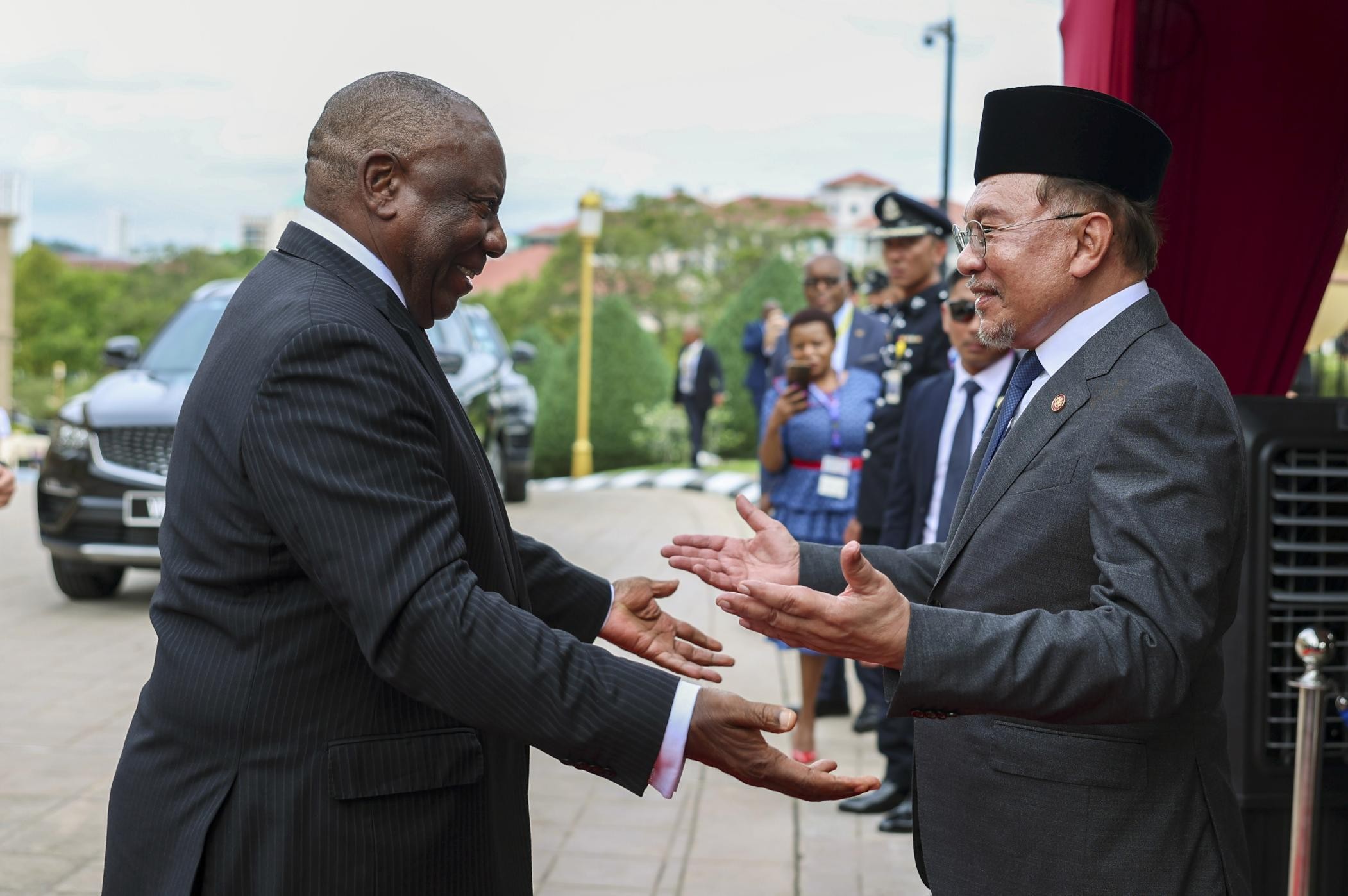 ماليزيا وجمهورية جنوب افريقيا تجددان دعمهما لفلسطين وتدعوان لحل عادل وشامل في المنطقة