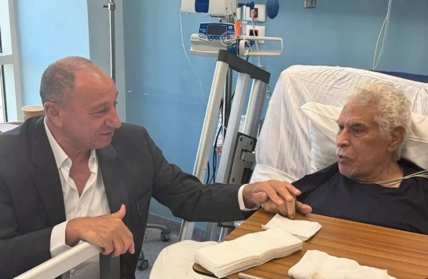 من على سرير المرض.. "المعلم" يبارك للفراعنة التأهل إلى كأس العالم