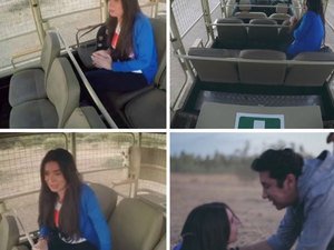 شاهدوا رد فعل دينا غير المتوقع يشكك في مصداقية برنامج "هاني في الأدغال"!