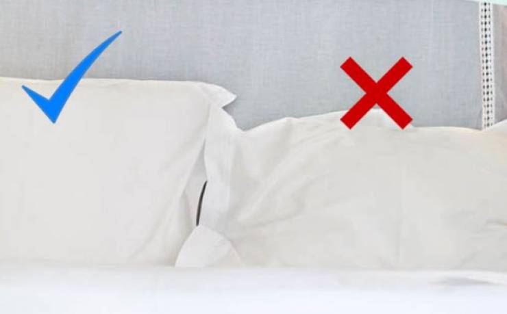 بالخطوات : كيف تحول الوسادات المترهلة إلى مستقيمة؟