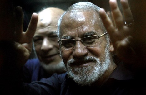 بالتفاصيل : هل هناك مفاوضات بين السيسي ومرشد الإخوان وهل تنازل الإخير عن شعار "الشرعية لمرسي"  ؟