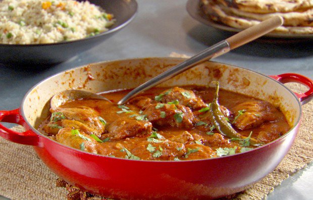 طريقة عمل الدجاج الهندي