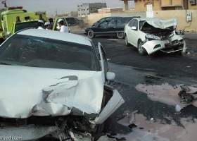 6 إصابات في حادث سير مروع غرب مدينة غزة