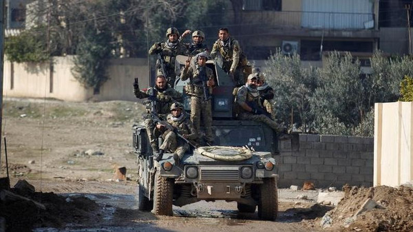القوات العراقية تقتحم حي الفرقان