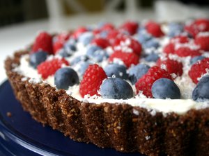 طريقة تحضير تارت الشوكولاتة البيضاء