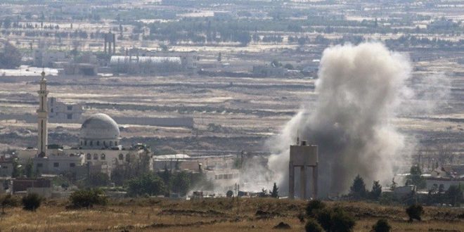 طائرات حربية إسرائيلية تقصف عدة أهداف للجيش السوري في الجولان المحتل