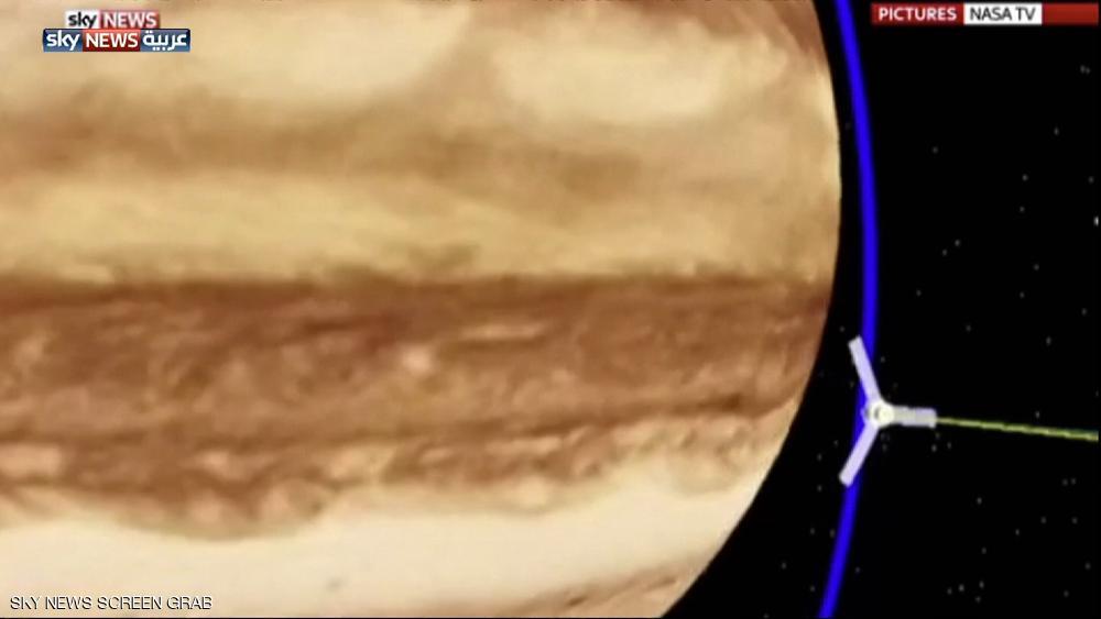 مسبار يقترب بمسافة "غير مسبوقة" من المشتري