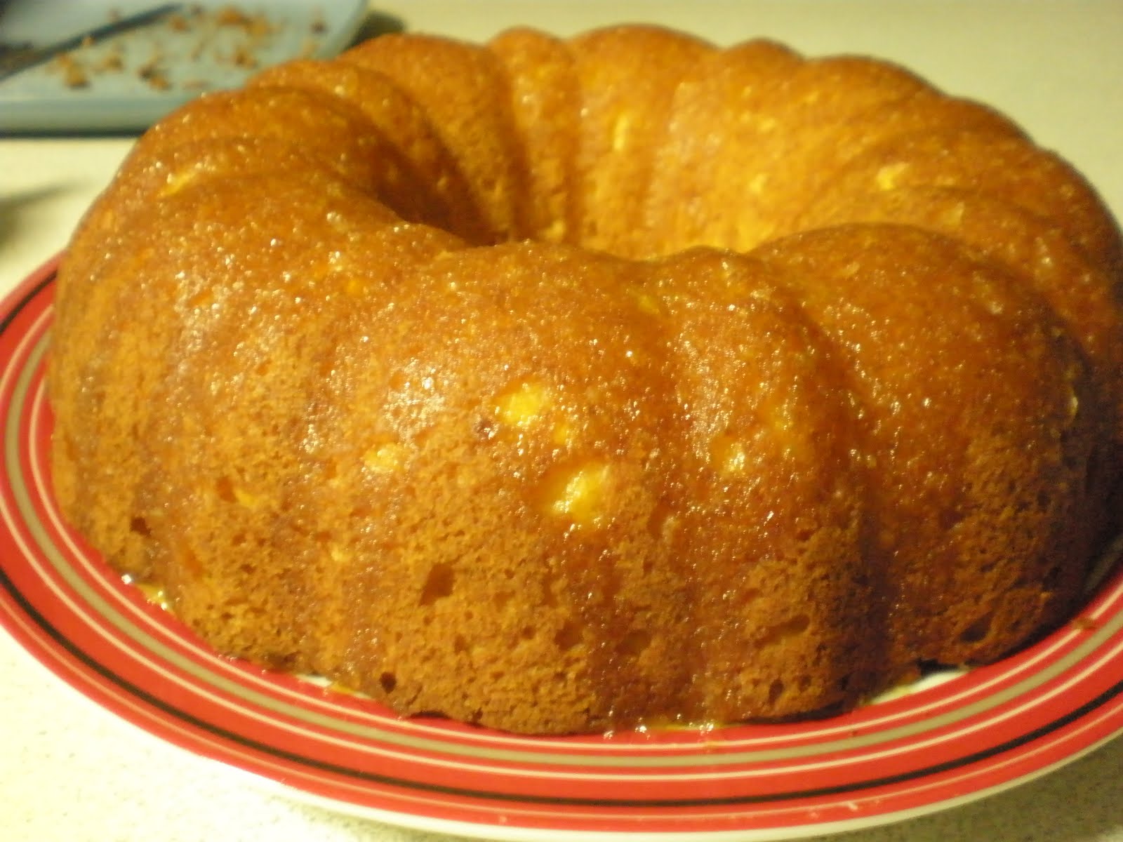 اليكِ طريقة عمل كيك البرتقال الرخامي