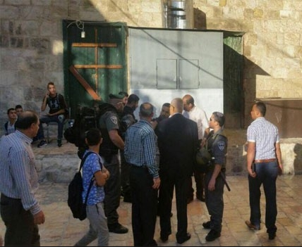 اقتحام مدرسة الأيتام في القدس القديمة