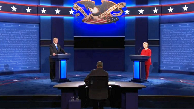 أهم النقاط في أولى المناظرات بين ترامب وكلينتون.."داعش" و"ايران" والضرائب" الحاضر الأكبر