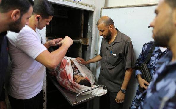 بالصور : اغتيال قائد عسكري في حركة "الصابرين"على حدود غزة