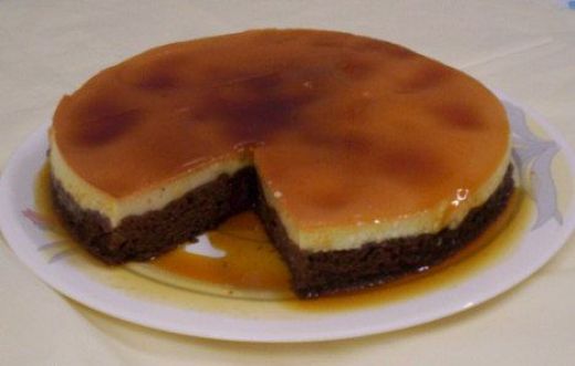 كيكة كريم كراميل