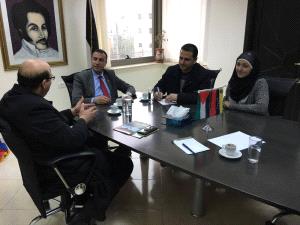 إقراض الطلبة يبحث مع السفير الفنزويلي سبل الدعم المادي للصندوق