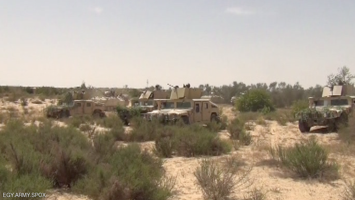 مقتل ضابط مصري أثر تفجير عبوة ناسفة في سيناء