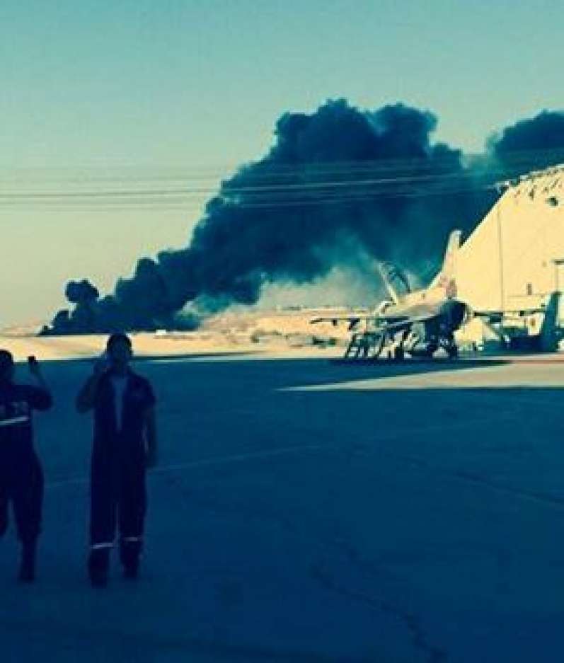 الاحتلال يفتح تحقيقاً في ظروف تحطم الطائرة بالنقب