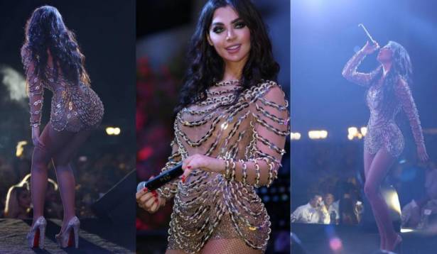 بعد حفل قمر بالقصير.. فيديو تصويرها من أسفل المسرح يثير ضجة!