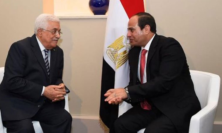 السيسي يقدم مقترحاً للرئيس عباس باقامة دولة فلسطينية على أراضي سيناء