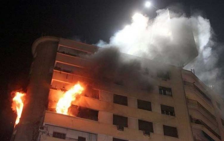3 إصابات جراء حريق شب في منزل شمال رفح