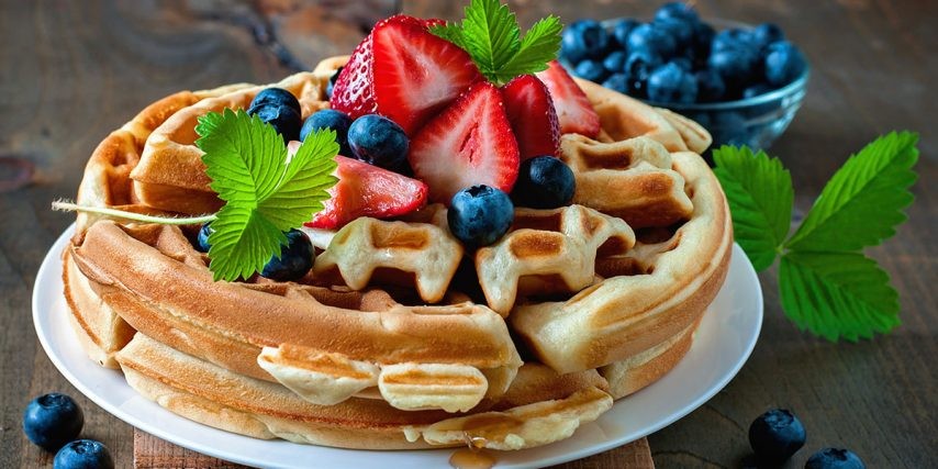 حلوى الوافل الشهية على طريقة الشيف جمانة حسن