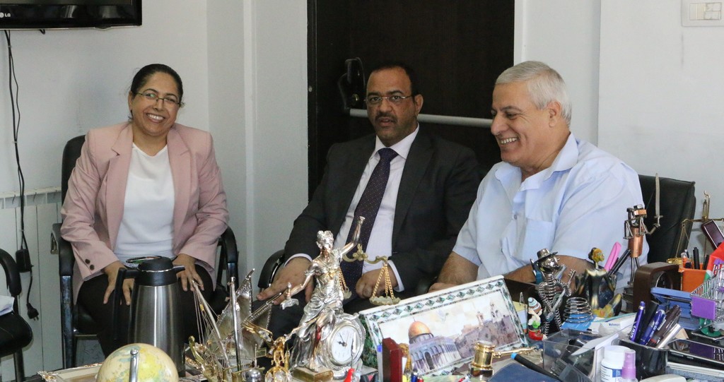 براك يلتقي وفداً من جمعية الصديق الطيب لرعاية المدمنين على المخدرات